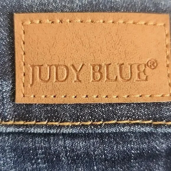 Judy Blue JB8846 Skinny Fit Dark Blue Wash Pull On Waist Jeans. 5/27 - Picture 8 of 8